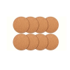 8pcs Self-Adhesive Cork Coasters
