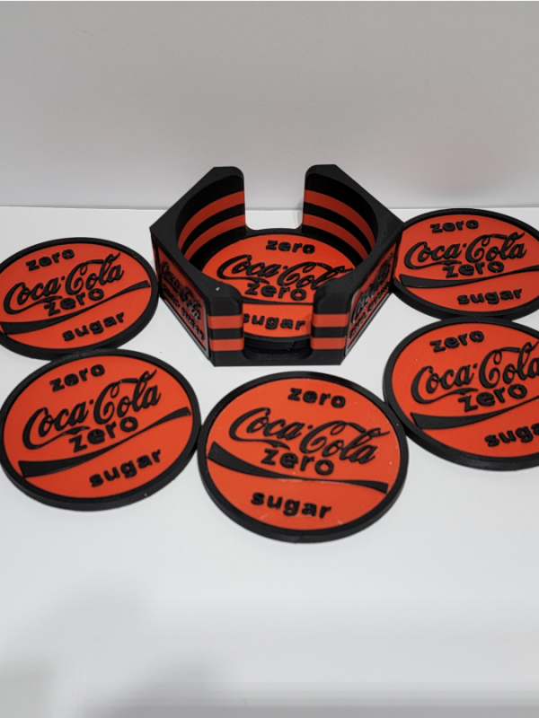 Coke Zero Coasters