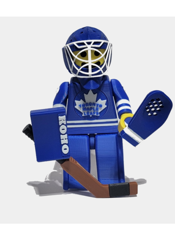 3D Printed Brick NHL Goalie – Inspired by Félix Potvin