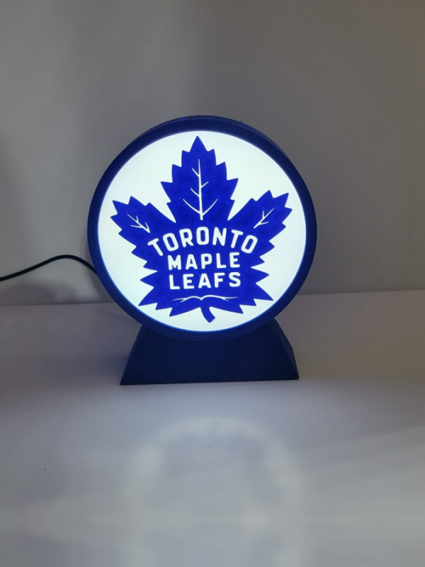 Toronto Maple Leafs USB-Powered LED Light Box 🍁🏒**