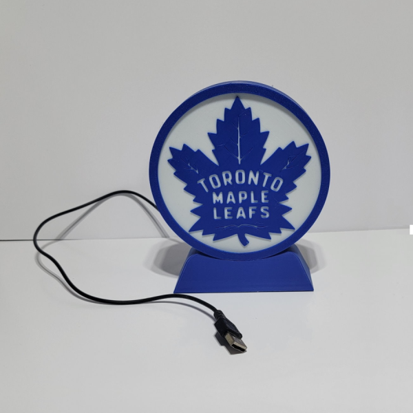 Toronto Maple Leafs USB-Powered LED Light Box 🍁🏒**