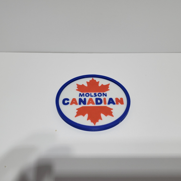 Molson Canadian 🍁 3D Printed Coaster Sets (With Holder)